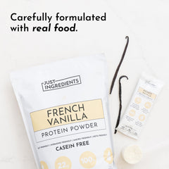 Just Ingredients protein mixed with oats, perfect for a hearty breakfast.