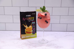 Just Move Fruit Punch Energy Rush open pack invites easy single-serving prep before sessions