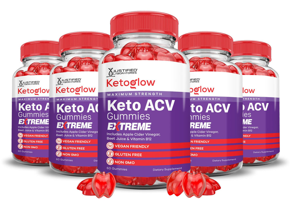 Justified Ketoglow Gummies pack—convenient daily keto support and tasty convenience.