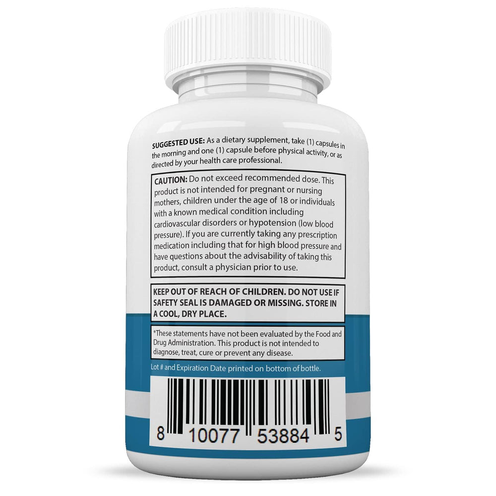 Justified Laboratories Glucotrust Max 60 capsules ready for a month-long supply.