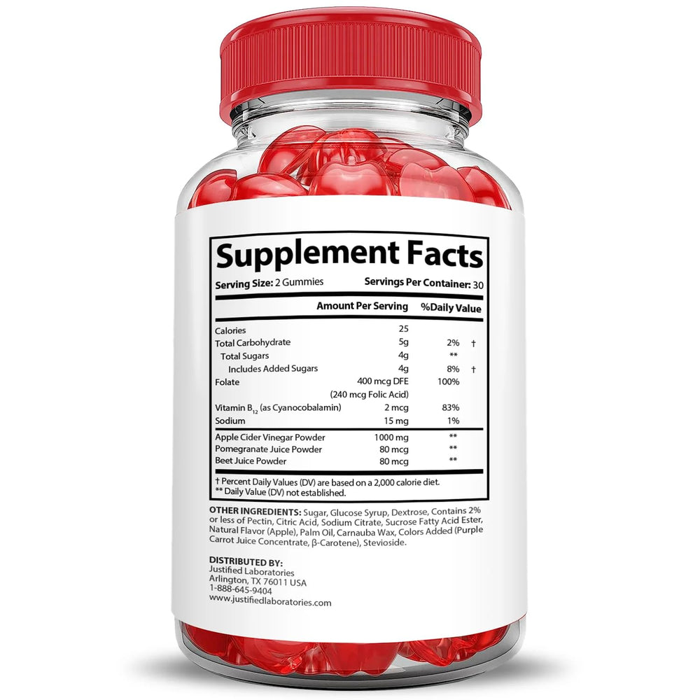 Vital Grow XL fruity gummies on display emphasize convenient daily nutrition.