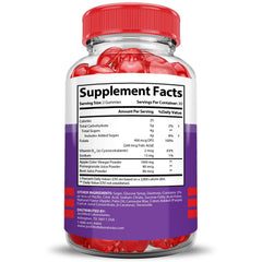 Justified Laboratories Keto Glow Gummies B12 and folate—essential nutrient blend.