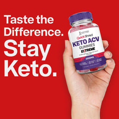 Justified Laboratories Quick Shred ACV Gummies serving shot for on-the-go enjoyment