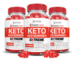 Justified Laboratories Rapid Lean Keto ACV Gummies bottle for convenient daily use.