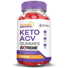 Justified Laboratories Turbo Ripped Keto ACV Gummies highlight apple cider vinegar as a core ingredient