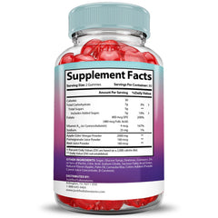 Justified Laboratories Ultra Prime Keto ACV Gummies with pomegranate beet powder visuals