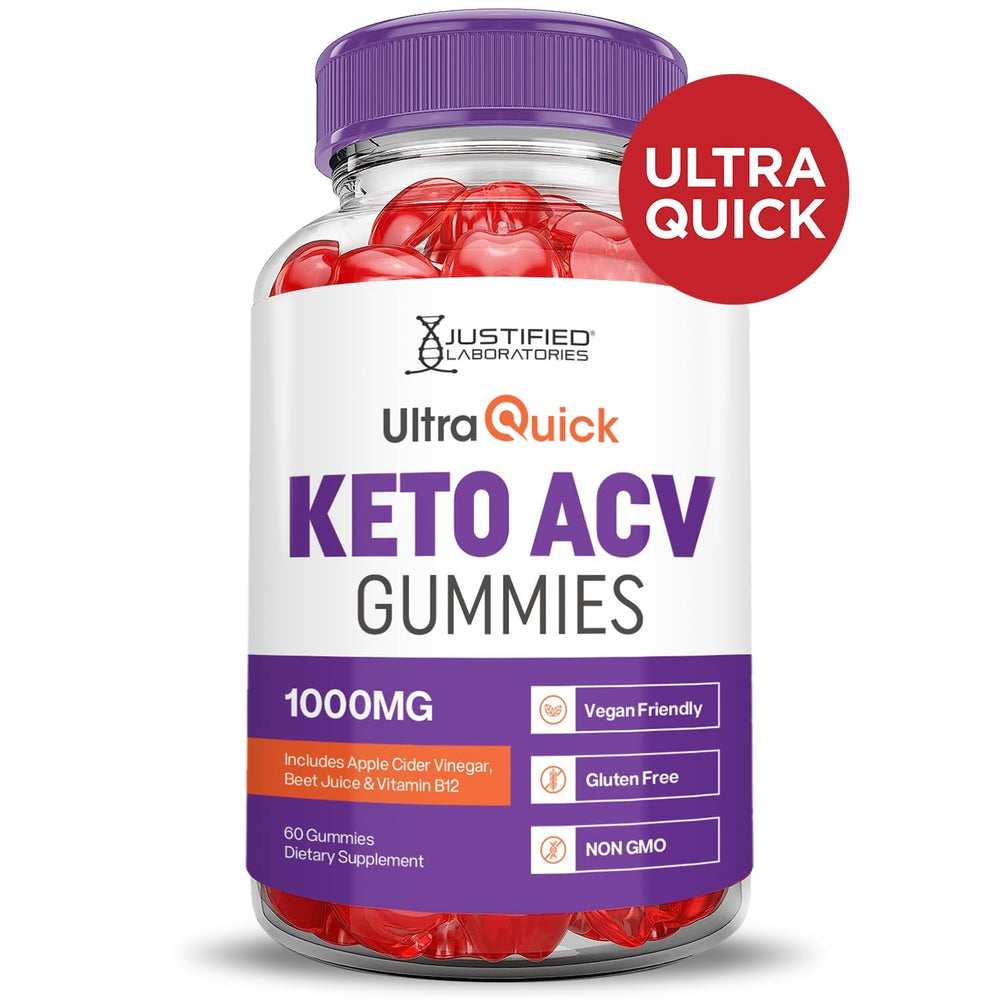 Justified Laboratories gummies in hand illustrating easy daily chew on the go