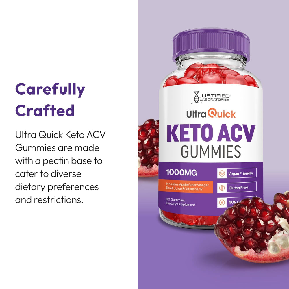 Justified Laboratories gummies in hand illustrating easy daily chew on the go