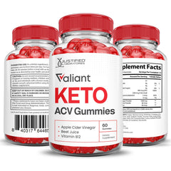 Justified Valiant Keto ACV Gummies daily routine display suggests easy integration.