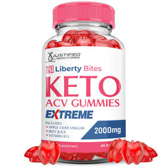 Justified Liberty Bites bottle with 2000mg ACV for a tasty daily ritual