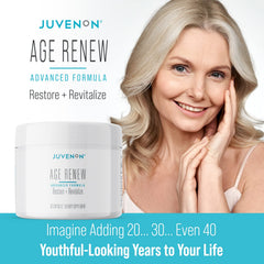 Juvenon AgeRenew capsules closeup for daily immune defense