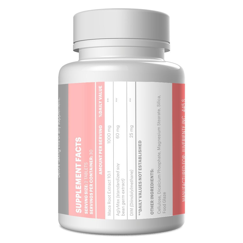 Juveriente Effisoy packaging box shows compact, store-ready menopause relief.