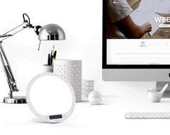 JUXLamp UV-free design provides bright illumination without ultraviolet exposure