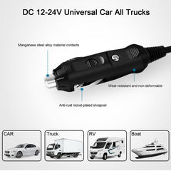 JUYOON safety features protect against overcurrent and overheating during charging