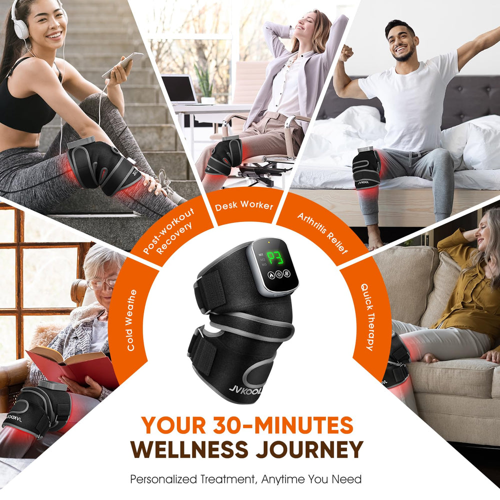JVKOOL knee massager storage bag included for gifting and travel