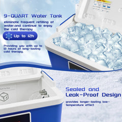 JWGUTS remote control lets you adjust time and flow without moving.