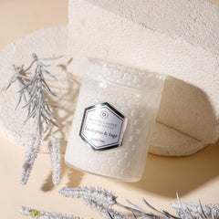 JXDLSQ eucalyptus sage candle jar helps purify air and calm the mind