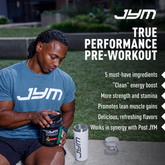 Open JYM Rainbow Sherbet tub ready for gym session