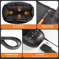 JZBRAIN secure wrap design stays comfortable during activities.