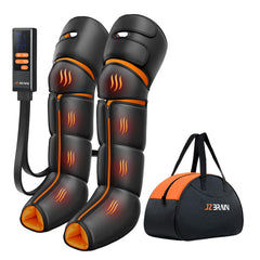 JZBRAIN leg massager with heat and compression boot for soothing circulation.