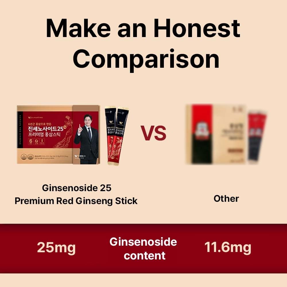 K-Herb premium Korean Red Ginseng sticks on-the-go for daily energy anywhere.
