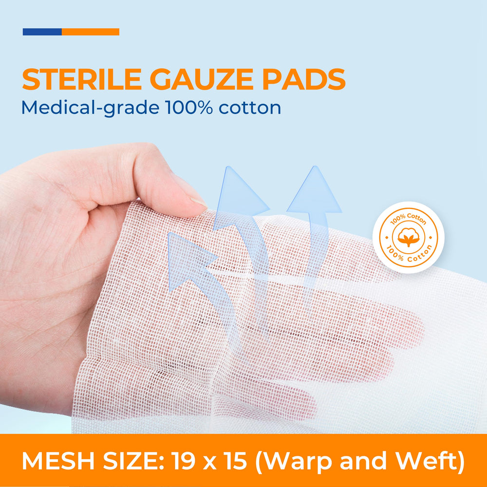 K Kingstar 12-ply cotton gauze highlights superior absorbency and extra softness.