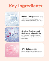 K-NUTRA unflavored collagen scoop for adjustable daily servings