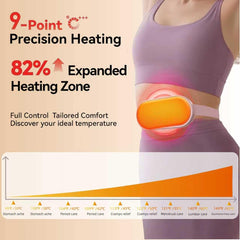 KaffyLynn heating pad with massager modes ready for soothing cramps and tension
