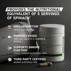 Kaged Multivitamin once-a-day formula shown in bottle