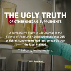 Kaged Omega-3 EPA and DHA amounts highlighted for omega-3 intake.