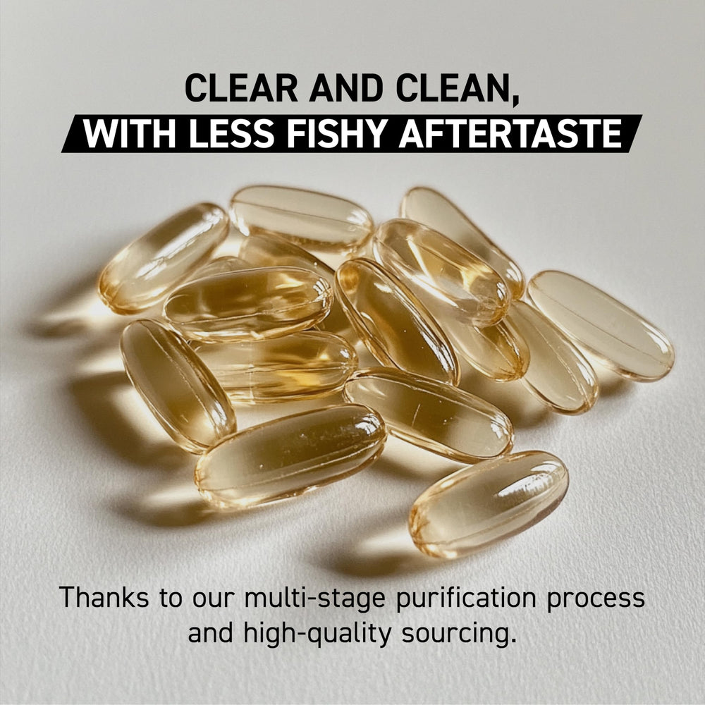 Kaged Omega-3 wild-caught sourcing image emphasizing sustainable fish.