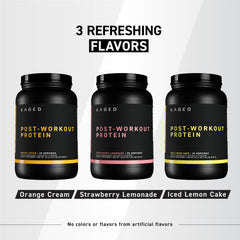 Kaged Post Workout Protein finish reveals lemon aroma and premium quality
