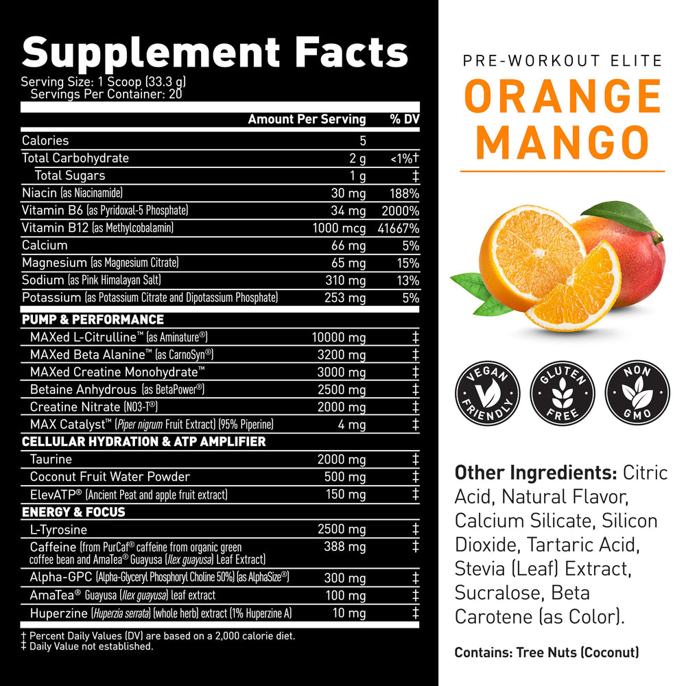Kaged Pre Workout Elite athlete in gym ready for high-intensity training