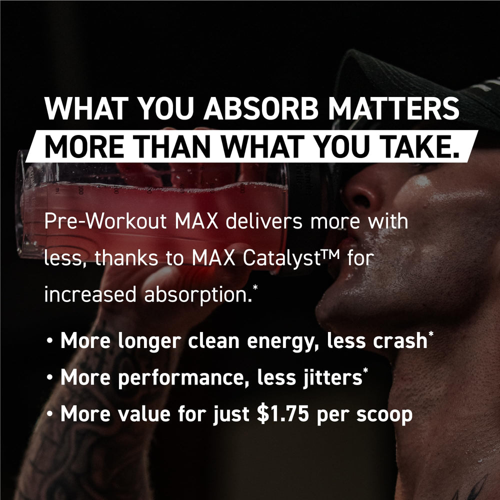 Kaged Pre-Workout MAX athlete using product before workout