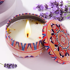 KaGrbves home decor candles creating a relaxing atmosphere