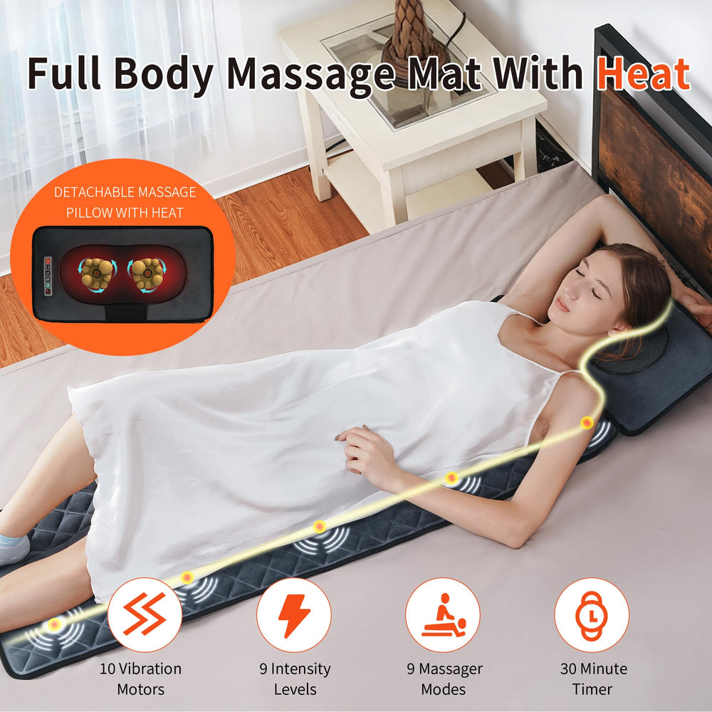 Kainsati detachable neck pillow highlights ergonomic neck support.