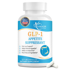KAKA DR GLP-1 bottle front for daily weight management support.