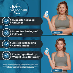 KAKA DR GLP-1 tablet closeup showing easy-to-swallow capsules for daily use.