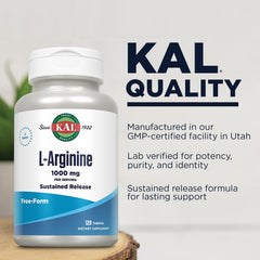 KAL bottle close-up with dosage for cardiovascular support