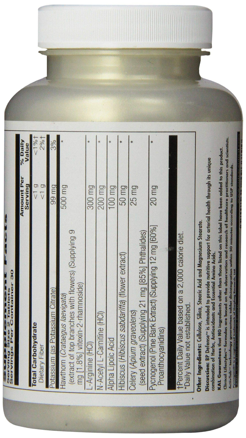 KAL BP Defense pack-shot packaging for convenient daily use.