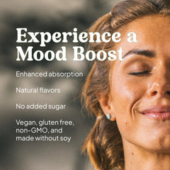 kal mood magnesium powder l-theanine label highlights added calm during occasional stress.