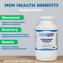KALA HEALTH MSMPure easy swallow capsule for effortless daily intake