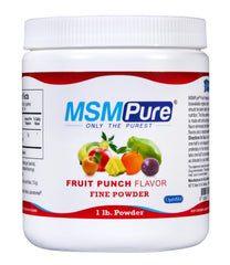 Kala Health MSMPure fruit punch bottle for joint support and skin health.