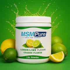 Kala Health MSMPure bottle pour demonstrates easy daily mixing for joint comfort