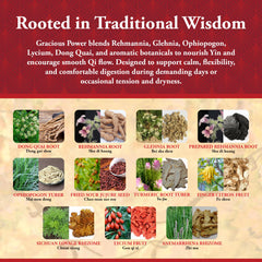 Kan Herbals Gracious Power foil-seal image conveys freshness and safety for daily use.