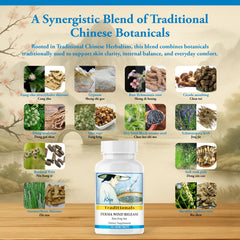 California-made Derma Wind Release label emphasizing quality and purity.