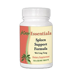 Kan Herbs Essentials Spleen Support Formula 120 tabs bottle, supports animal wellness and digestive comfort.