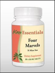 Kan Herbs Four Marvels 60 tabs bottle for animal wellness and daily dose routine