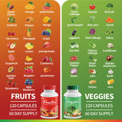 KangRiXin veggies capsules close-up highlighting plant-powered nutrition.
