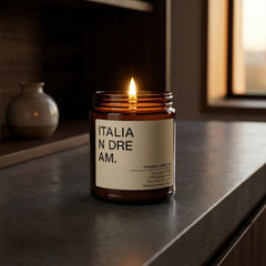 Kanobi Candle Co. candle lit creating inviting ambience in any space.